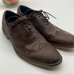 Gordon Rush Bayard Wing Tipped Oxford Lace Up Loafer 9.5. MS1344C